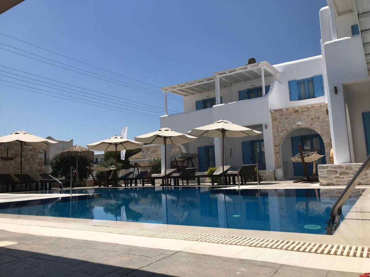 Mer Bleu Apartments Ambelas Bagian luar foto