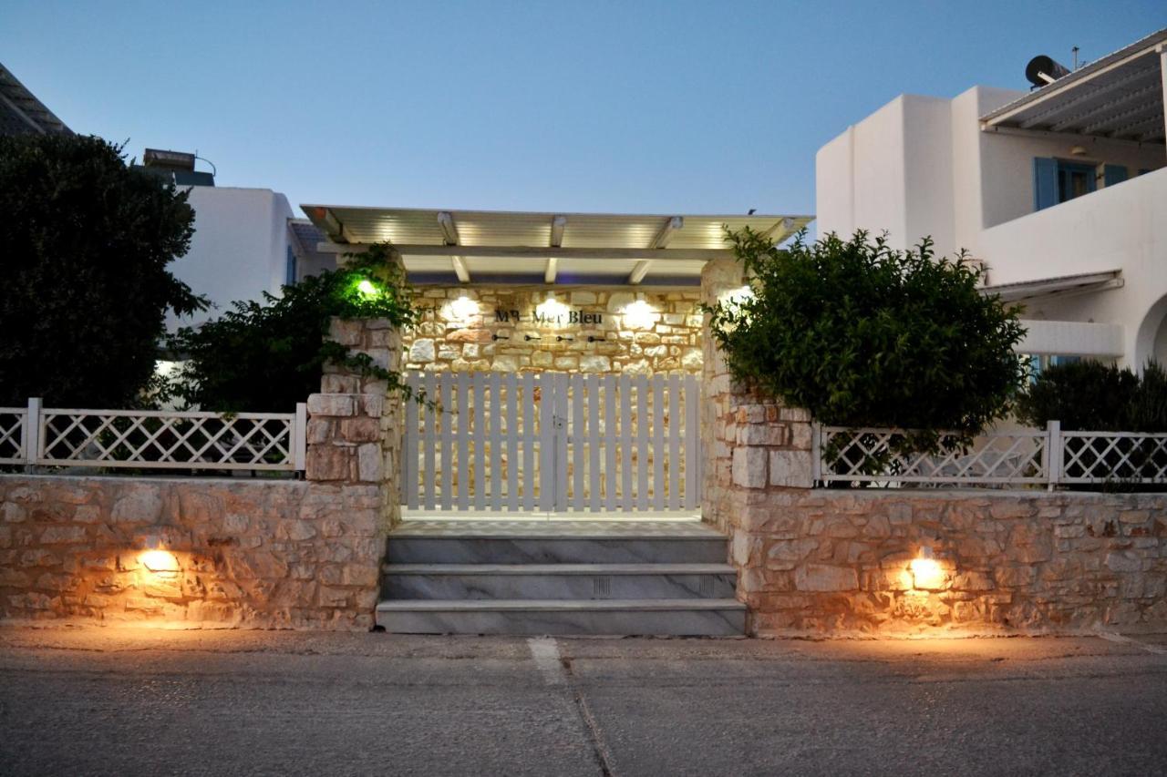 Mer Bleu Apartments Ambelas Bagian luar foto