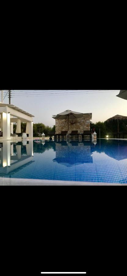 Mer Bleu Apartments Ambelas Bagian luar foto