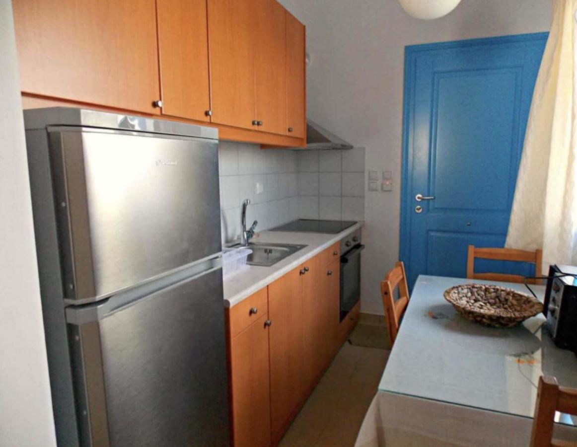 Mer Bleu Apartments Ambelas Bagian luar foto