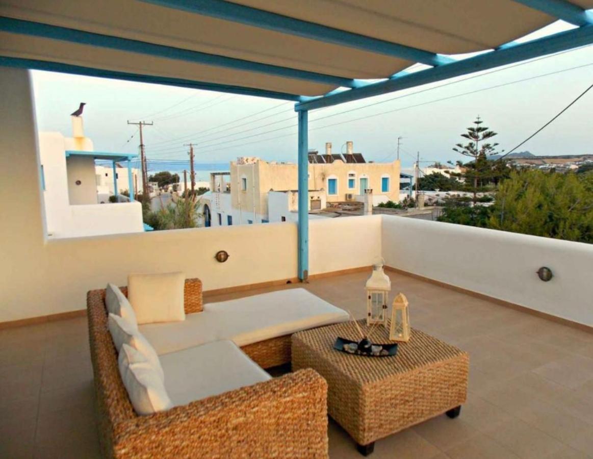 Mer Bleu Apartments Ambelas Bagian luar foto