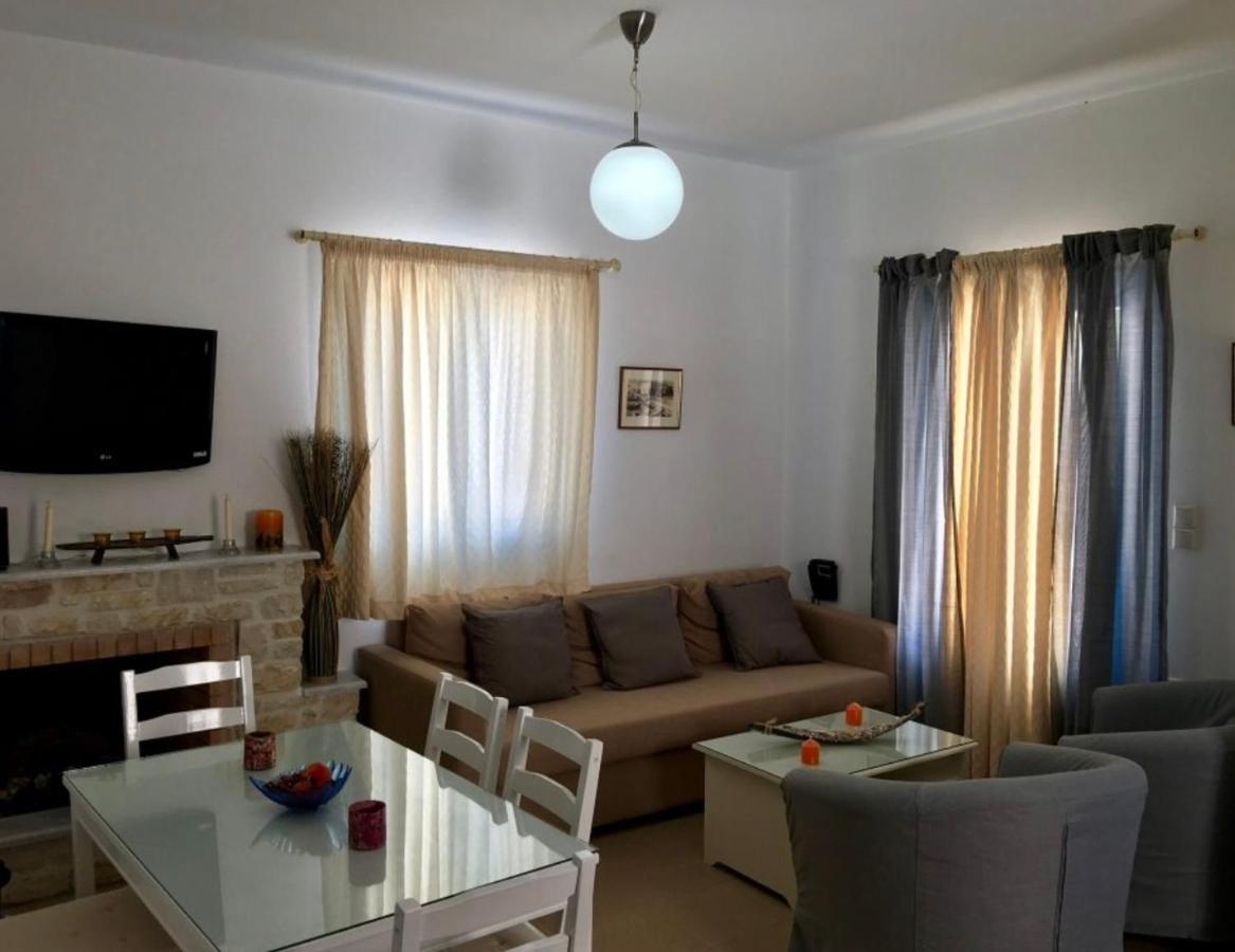 Mer Bleu Apartments Ambelas Bagian luar foto