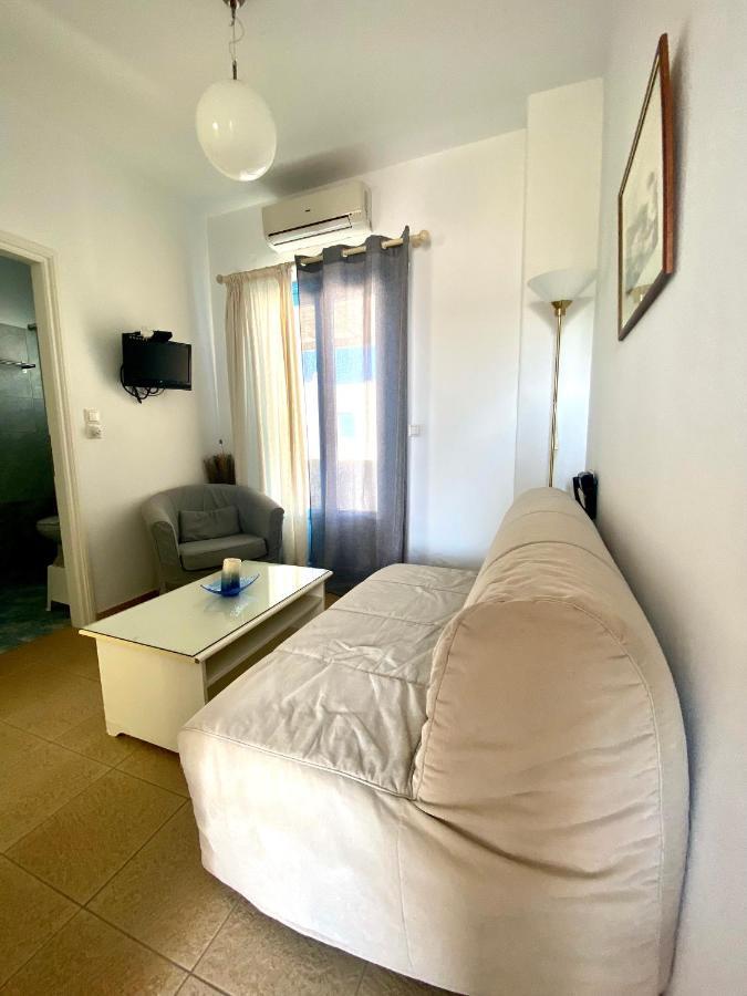 Mer Bleu Apartments Ambelas Bagian luar foto