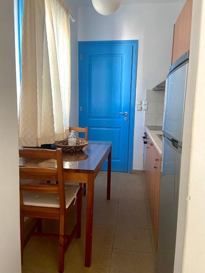 Mer Bleu Apartments Ambelas Bagian luar foto