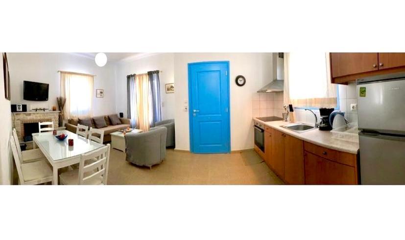 Mer Bleu Apartments Ambelas Bagian luar foto