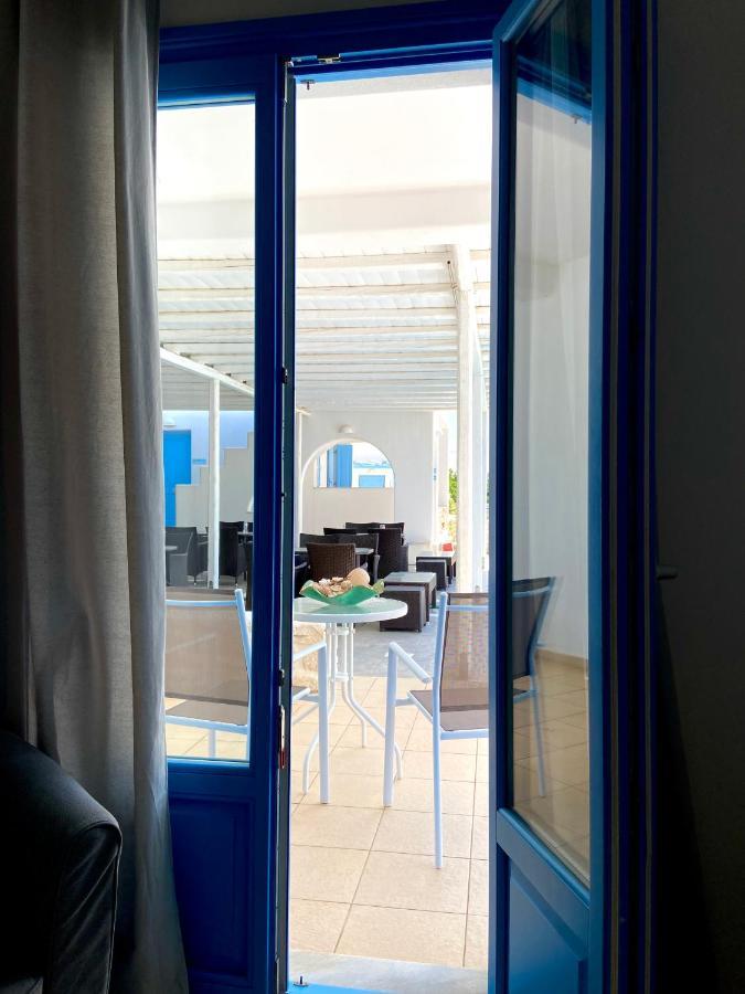 Mer Bleu Apartments Ambelas Bagian luar foto