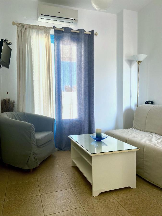 Mer Bleu Apartments Ambelas Bagian luar foto