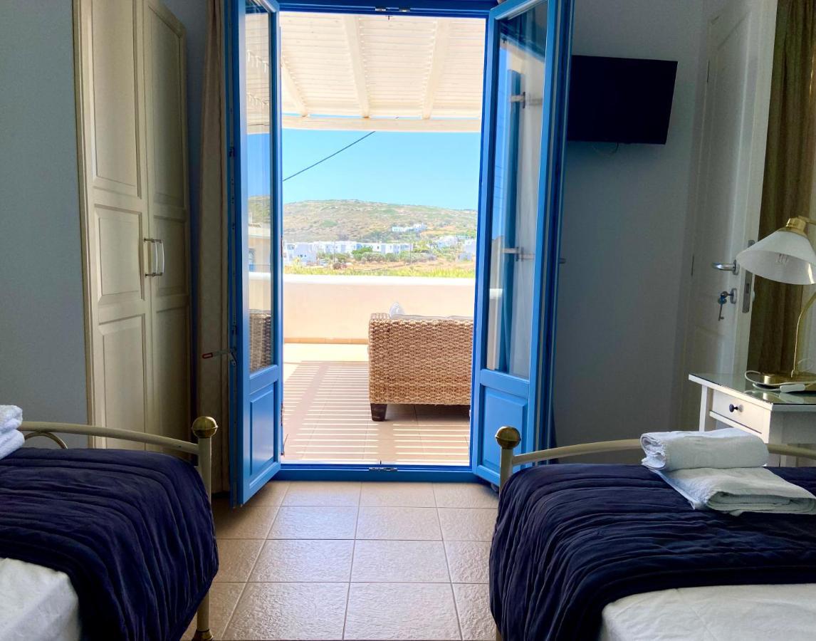 Mer Bleu Apartments Ambelas Bagian luar foto