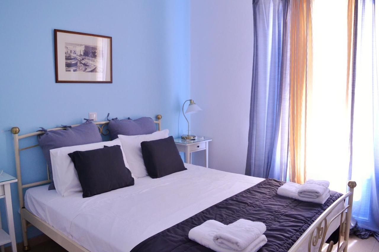 Mer Bleu Apartments Ambelas Bagian luar foto